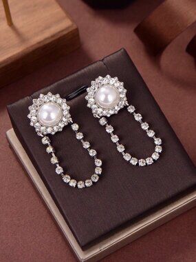 Alessandra Rich Sun Stud Earrings